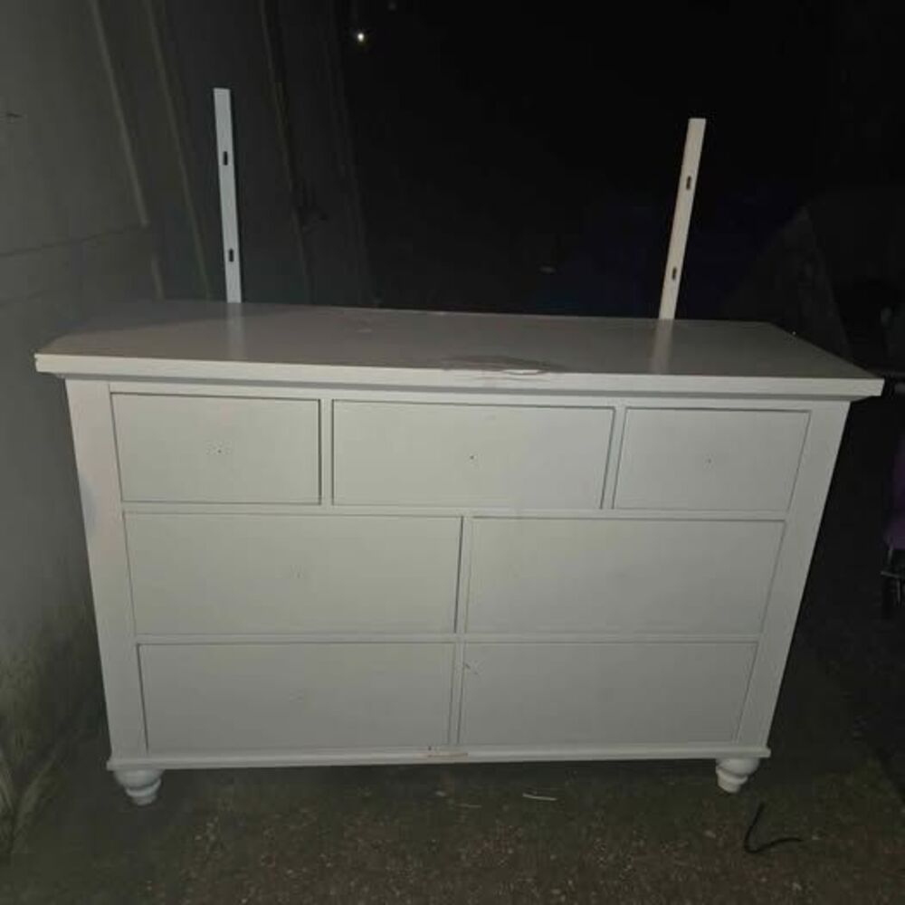 White Dresser